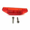 Truck-Lite Led, Red Rectangular, 5 Diode, Marker Clearance Light, Pc, 2 Screw, Fit N Forget M/C, 12V 35375R3